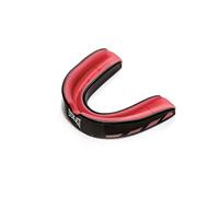 Everlast Evershield - Protector bucal unisex para adultos, color negro/rojo, talla única