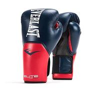 Everlast Guantes de entrenamiento Elite Pro Style, azul/rojo, 14 onzas