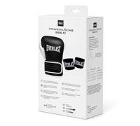 Everlast Kit de Entrenamiento Powerlock OG, Negro/Blanco, 14oz
