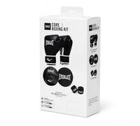 Everlast Core Kit de Guantes (S/M) Guantes de Boxeo de imitación de Cuero para Sacos, Guantes de golpeo y Vendas de 305 cm - Fitness, MMA y Kickboxing