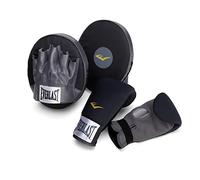 Kit boxeo Everlast FSE Fitness negro gris