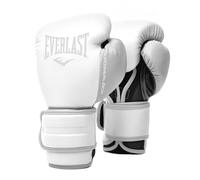 Everlast Powerlock 2R Guantes De Boxeo para Entrenamiento, Blanco, 340 G (12 Oz)