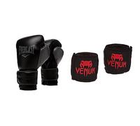 Everlast Powerlock 2R Guantes Unisex para Adultos, Negro, 340 G (12 Oz) UE