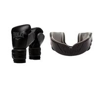 Everlast Powerlock 2R Guantes Unisex para Adultos, Negro, 340 G (12 Oz) UE