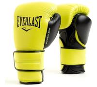 Everlast Powerlock2 Pro - Guantes de boxeo de cuero con gancho y bucle