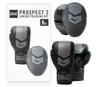 Everlast Prospect 2 Kit de Entrenamiento Niños/Jóvenes Guantes, Manoplas y Casco, Protector y cómodo para MMA - Equipamiento Everlast auténtico