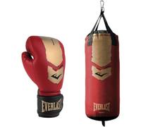 Everlast Prospect 2 Set de Boxeo para niños, Saco Pesado con Guantes de Boxeo de 8 oz para niños, Saco de Boxeo Suave - Auténtico Equipo Everlast