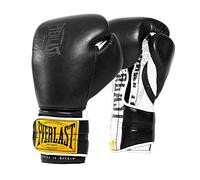 Everlast Unisex Guantes de Boxeo para Adultos 1910 Sparring Guante de Entrenamiento, Negro, 14oz
