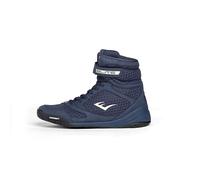 Everlast Elite 2 Zapatillas Boxeo (Azul Marino - Talla 13) Ligeras, Tobillo Alto, Soporte Tobillo, Botas Boxeo Competición y Entrenamiento, Tracción Superior - Everlast