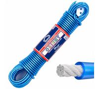 EVERLASTO Calidad 20m 'Orient' PVC Ropa/línea de Lavado 4.8mm de Espesor (Azul)