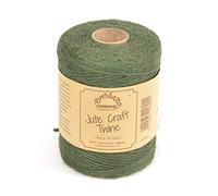 EVERLASTO Cordel de Yute de Color Natural 100 m (Verde Bosque)