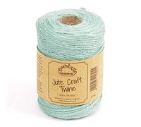 EVERLASTO Cordel de Yute de Color Natural para Manualidades de 100 m (Aqua)