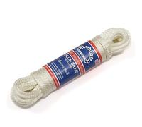 EVERLASTO Cordón de Nailon n.º 8, Blanco, 6.5mm x 100M, 100