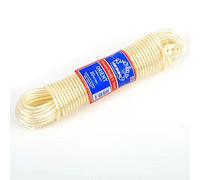 EVERLASTO Cuerda de Lavado de Calidad, 20 m, 4,8 mm de Grosor Aprox. (Transparente)