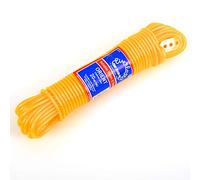 EVERLASTO Cuerda de Lavado de Calidad, 30 m, 4,8 mm de Grosor Aprox. (Amarillo)