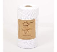 EVERLASTO - Cuerda de macramé de Colores 38/6-1KG Bobinas, Blancanieves, 4 mm