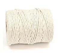 Everlasto Hilo de macramé natural, 4 mm