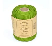 Everlasto Hilo de macramé verde lima de 4 mm