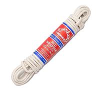 EVERLASTO Nº 2-Cuerda de plástico para Envolver, Color Rojo, Natural, 25 m