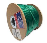 EVERLASTO Wyercentor, 100 m, Hilo de Acero de Colores, 3,5 mm de Grosor, Color Verde