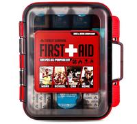 EVERLIT Kit de primeros auxilios compatible con OSHA/ANSI, kit médico tipo III, clase A, kit médico profesional para contratistas, almacén, oficina, escuela, hogar, desastre, automóvil, negocios