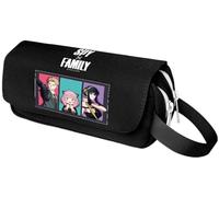 EVERLUCK Manga Spy Family Pen Pouch Crepúsculo Loid Forger Bolsa de lápices Anime Anya Forger lona Durable Zip Pencil Cases, 11 Anime espía, Talla única, Estuches de