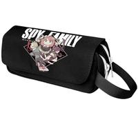 EVERLUCK Manga Spy Family Pen Pouch Crepúsculo Loid Forger Bolsa de lápices Anime Anya Forger lona Durable Zip Pencil Cases, 12 Anime espía, Talla única, Estuches de