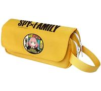 EVERLUCK Manga Spy Family Pen Pouch Crepúsculo Loid Forger Bolsa de lápices Anime Anya Forger lona Durable Zip Pencil Cases, Anime espía 18, Talla única, Estuches de