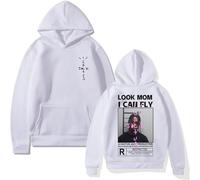 EVERLUCK Travis Hip Hop Fans Sudaderas con capucha para hombre Scott Wish You Were Here Sudaderas para mujer Astroworld Look Mom I Can Fly Sudadera con capucha, 02 Travis Sudadera con capucha, S