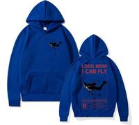 EVERLUCK Travis Hiphop Sudadera con capucha Scott Wish You Were Here Sudaderas unisex Astroworld Look Mom I Can Fly Sudaderas para mujeres y hombres, 13 Fly Travis, S