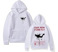 EVERLUCK Travis Hiphop Sudadera con capucha Scott Wish You Were Here Sudaderas unisex Astroworld Look Mom I Can Fly Sudaderas para mujeres y hombres, 03 Fly Travis, M