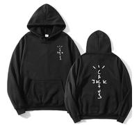 EVERLUCK Travis Rap Fans - Sudadera con capucha para hombre, diseño de Jack Astroworld Wish You Were Here, 05 Jack Hiphop, XL
