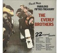 EVERLY BROTHERS - DON AND PHIL'S FABULOUS FIFTIES TREASURY LP (VINYL) UK JANUS