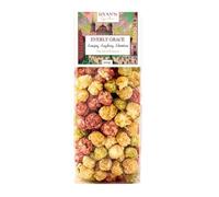 Everly Grace Palomitas de maíz - Amazing Augsburg Adventure, 100 g, bolsa de palomitas de maíz con tres variedades: Raspberry Drizzle, Coconut Paradise & Matcha Coconut Latte de nuestra fábrica en