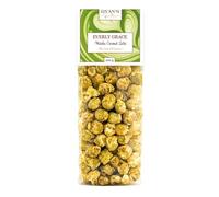 Everly Grace Palomitas de maíz Matcha Coconut Latte, 100 g, bolsa de palomitas de maíz con matcha fino y coco cremoso de nuestra fábrica en Augsburgo, Alemania