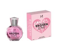 Everlyx - Adrianna Broken Love Eau de Parfum 100 ml - Perfume femenino dulce y moderno - Aroma frutal con toques florales y vainilla - Fragancia envolvente para mujeres seguras y románticas