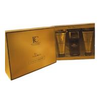 Everlyx - FC One Millionaire For Men Set 3 Piezas - Perfume masculino con aroma amaderado y especiado - Incluye Eau de Parfum, gel de ducha y after shave - Regalo elegante y duradero