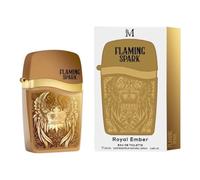 Everlyx - Flaming Spark Royal Ember Eau de Toilette 100 ml - Perfume masculino elegante y potente con notas amaderadas y cálidas - Fragancia intensa y duradera para hombres con estilo y carácter