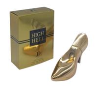 Everlyx - High Heel Gold Eau de Parfum 100 ml - Perfume para mujer con notas dulces y elegantes - Fragancia duradera, cálida y moderna - Eau de Parfum femenina con frasco en forma de tacón dorado
