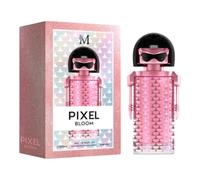 Everlyx - Pixel Bloom Eau de Parfum 100 ml Mujer - Perfume moderno y afrutado con notas dulces y chispeantes - Fragancia divertida, juvenil y duradera con frasco de diseño futurista rosa