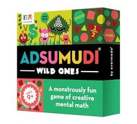 Evermade Adsumudi - Juego de matemáticas, Wild Ones, el Juego salvajemente Divertido para Que los niños domesticen fracciones, decimales, Dinero, números Grandes y matemáticas mentales, Ideal para