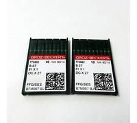 Evernice 20 agujas Groz-Beckert B-27 Dcx27 Dcx1 Overlock Serger para máquina de coser (14/90)