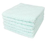 Everplush Diamond Jacquard - Toalla de baño (6 Unidades), Color Verde