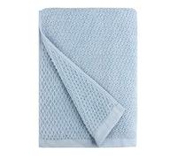 Everplush Diamond Jacquard - Toalla de baño de Secado rápido, 1 Paquete, Aguamarina