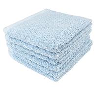 Everplush Paño Jacquard de Diamante, 6 Piezas en Aguamarina