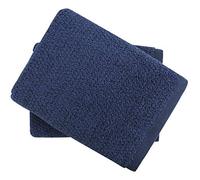 Everplush Towel Toalla de baño, Mezcla de algodón y poliéster, Azul Marino, (Pack of 2) Bath Sheet (35 x 66 in), 2