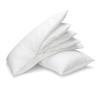 EverSnug Almohadas de Capa Ajustable para Dormir, Juego de 2, refrescantes, Almohadas de Lujo para Personas Que Duermen de Espalda, Boca Abajo o de Lado, versión actualizada (tamaño King, 2 Unidades)