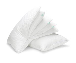 EverSnug Almohadas de Capa Ajustable para Dormir, Juego de 2, refrescantes, Almohadas de Lujo para Personas Que Duermen de Espalda, Boca Abajo o de Lado, versión actualizada (Queen (Paquete de 2))