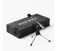 EVERSOLO Micrófono omnidireccional EM-01, interfaz USB tipo C, para grabación en casa, reuniones en línea, transmisión en vivo