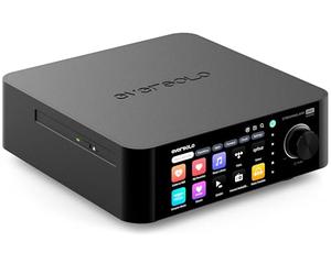 EVERSOLO Reproduce Streaming de música Todo en uno con Amplificador, Pantalla táctil de 5.5 Pulgadas, Compatible con corrección de habitación y habitación, transmisión de Marea, Qobuz, Amazon Music y